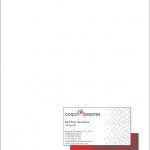 Imagen corporativa | Corpo Asesores - Papelería: hoja y tarjetas